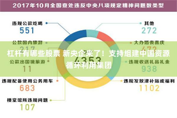 杠杆有哪些股票 新央企来了！支持组建中国资源循环利用集团